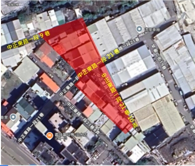 新北市淡水海鷗段627地號等4筆土地都市更新案